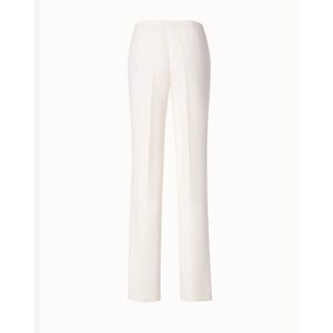 AKRIS Punto - Ivory‎ Cotton And Wool Blend Pants Size 12 US
